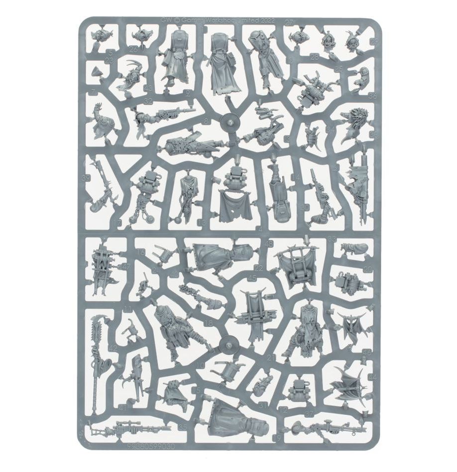 Necromunda Ash Waste Nomads War Party x 5 New on Sprue