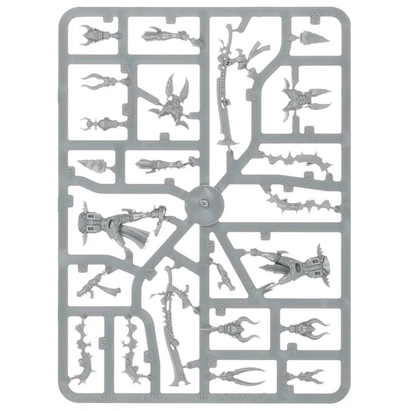 Drukhari Incubi x 5 New on Sprue