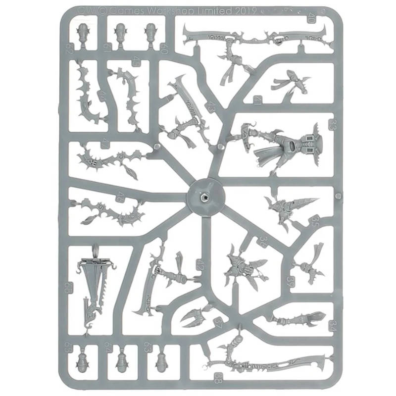 Drukhari Incubi x 5 New on Sprue