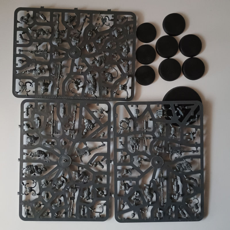 Leagues of Votann Cthonian Beserks New on Sprue