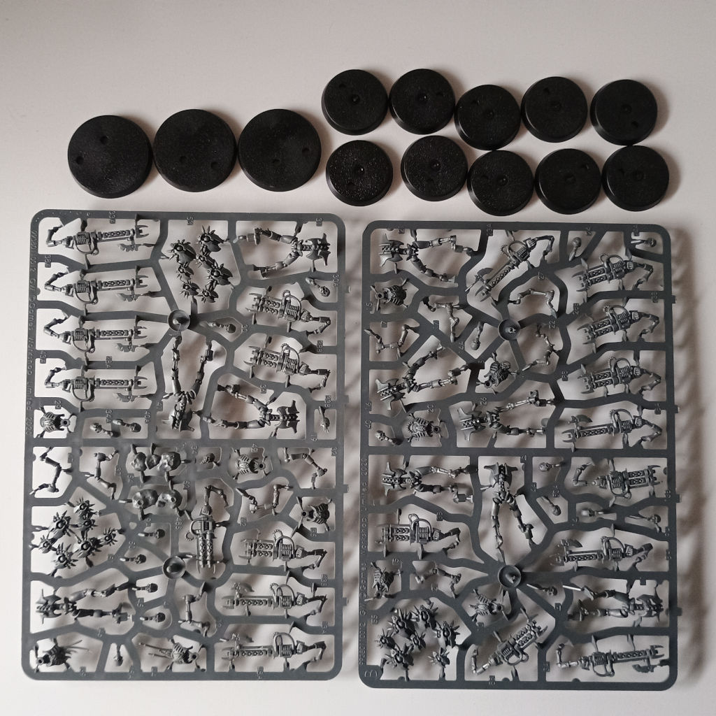 Necrons Warriors New on Sprue