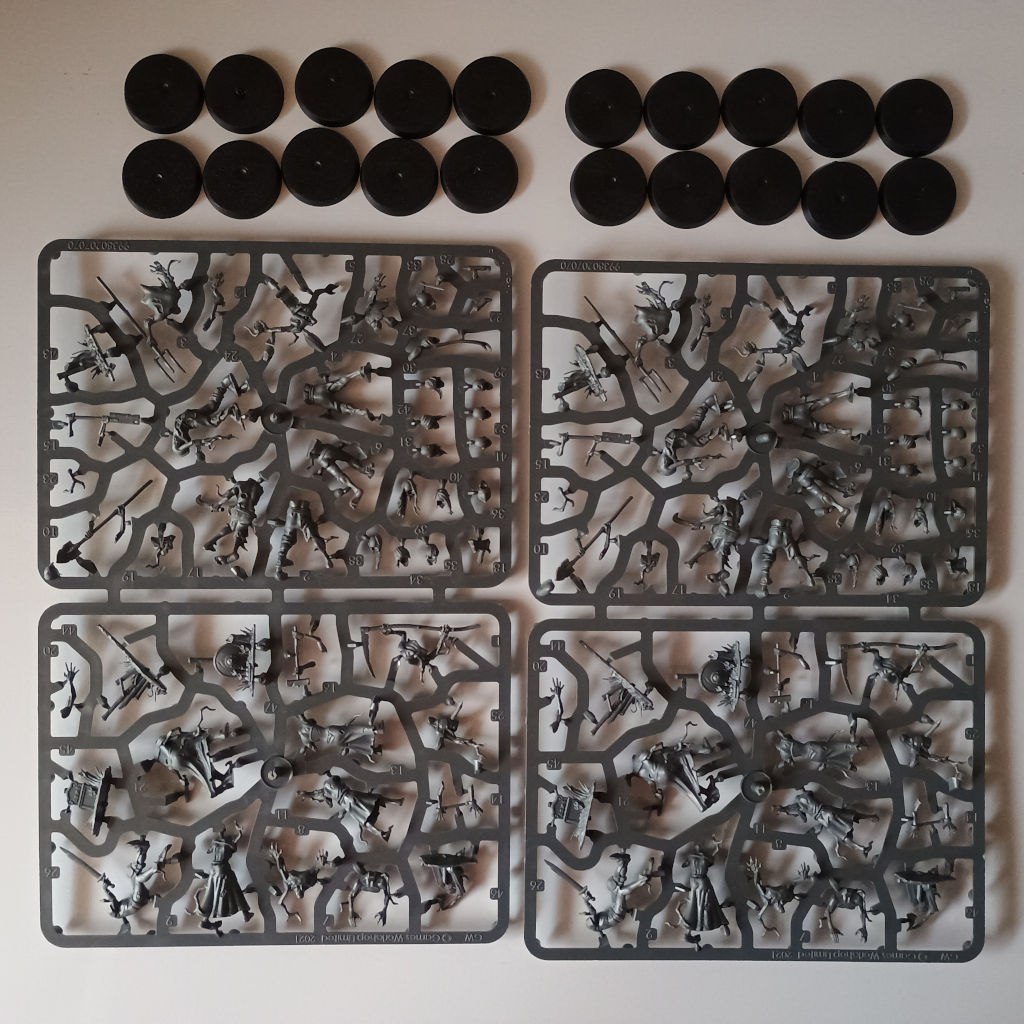 Soulblight Gravelords Deadwalker Zombies x 20 New On Sprue