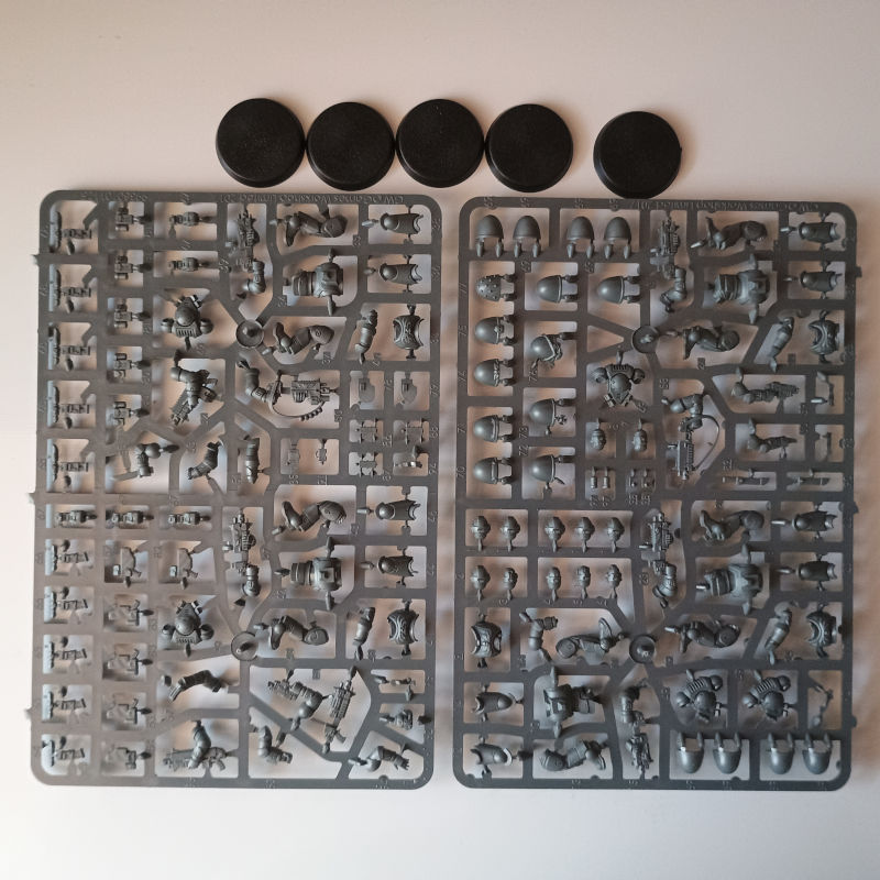 Space Marines Primaris Intercessors x 5 New on Sprue