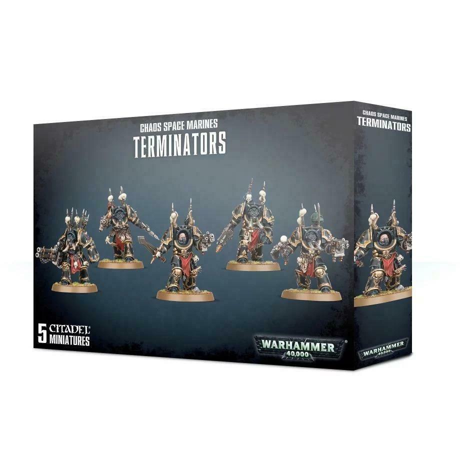 Discount Chaos Space Marines Terminators - West Coast Games