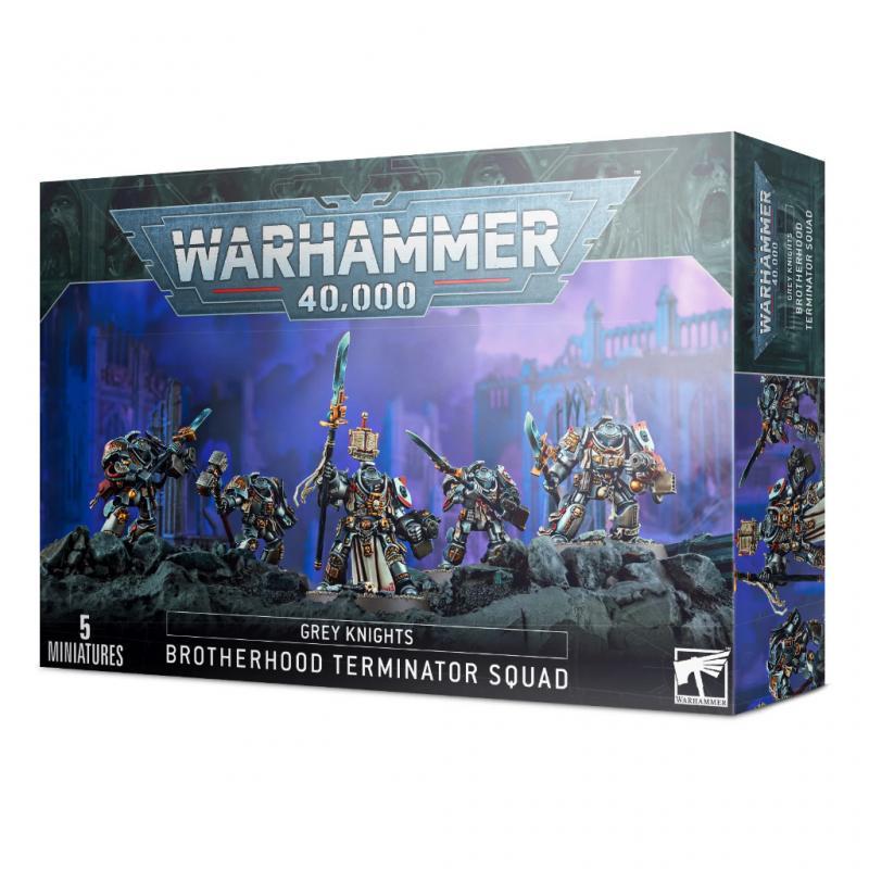 Discount Grey Knights Brotherhood Terminator Squad - West Coast Games