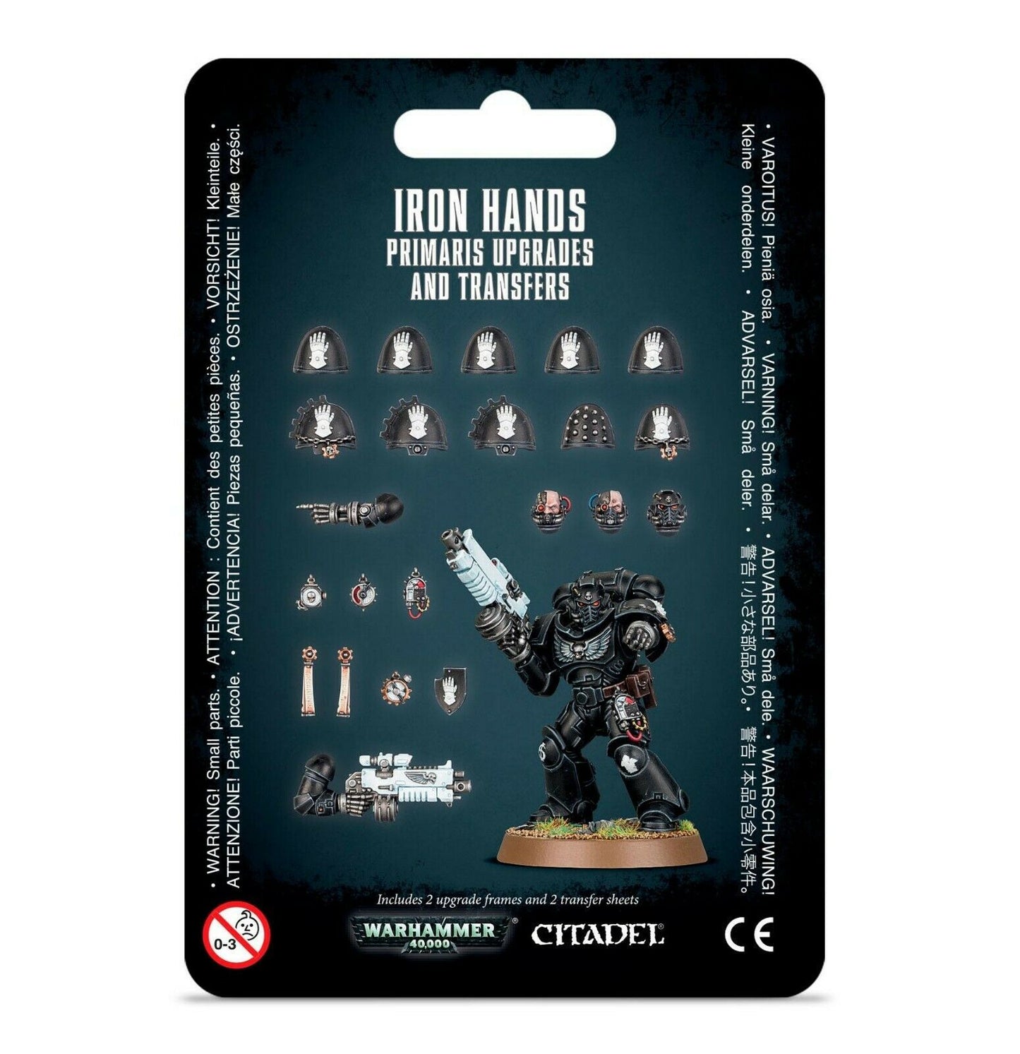 Discount Iron Hands Primaris Upgrades and Transfers - West Coast Games