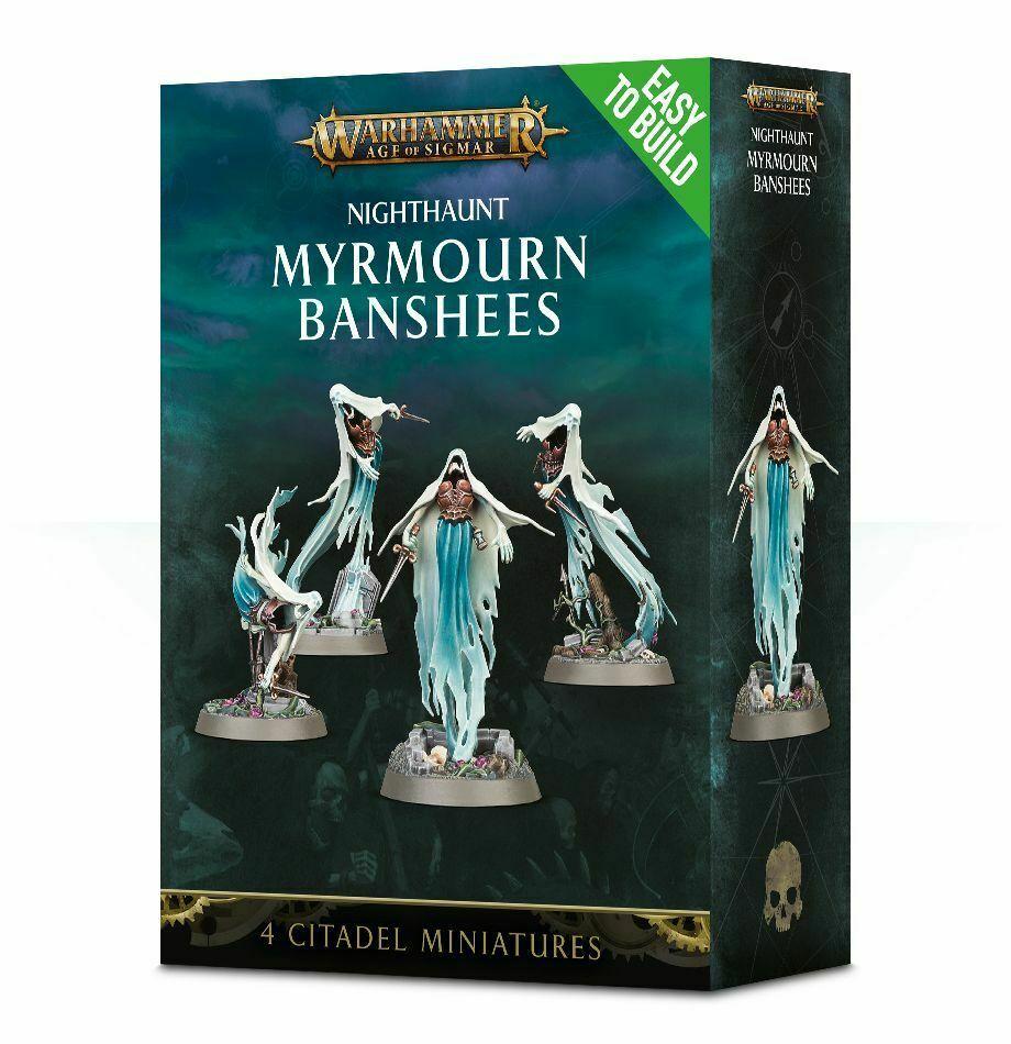 Discount Nighthaunt Easy to Build Myrmourn Banshees - West Coast Games
