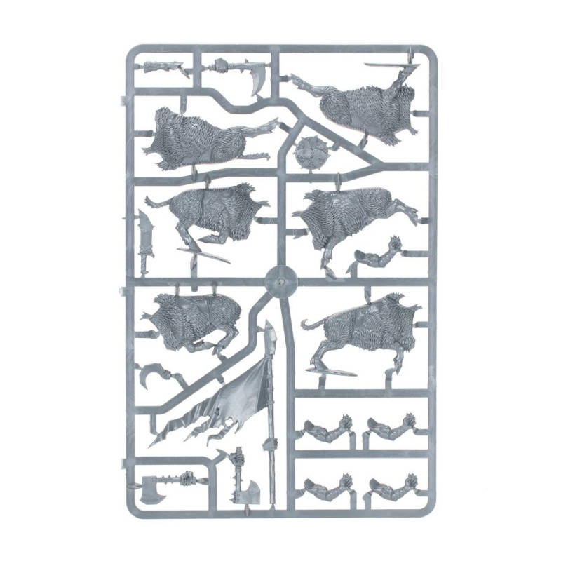 Orc & Goblin Tribes Orc Boar Boyz Mob x5 New on Sprue