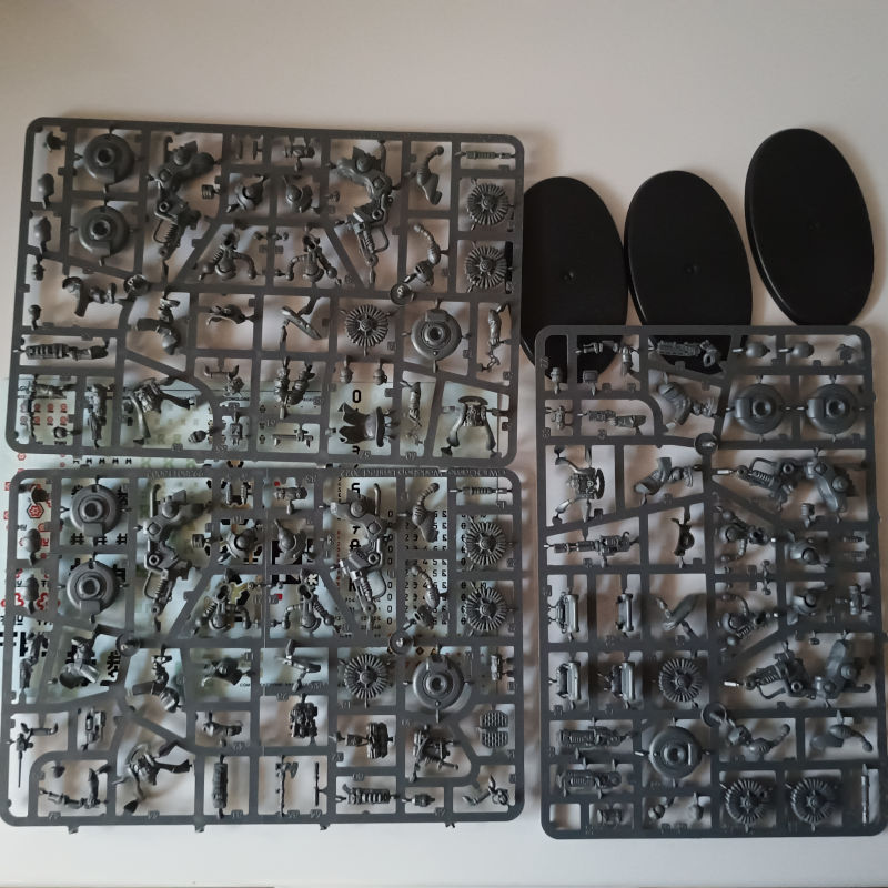 Leagues of Votann Hernkyn Pioneers x 3 New on Sprue