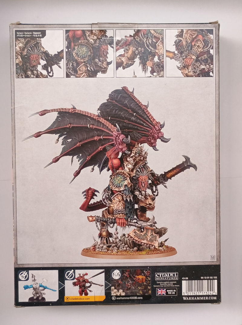 World Eaters Angron, Daemon Primarch of Khorne