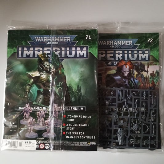 Imperium Magazine 71 + 72 Necrons Triarch Praetorians / Lychguard