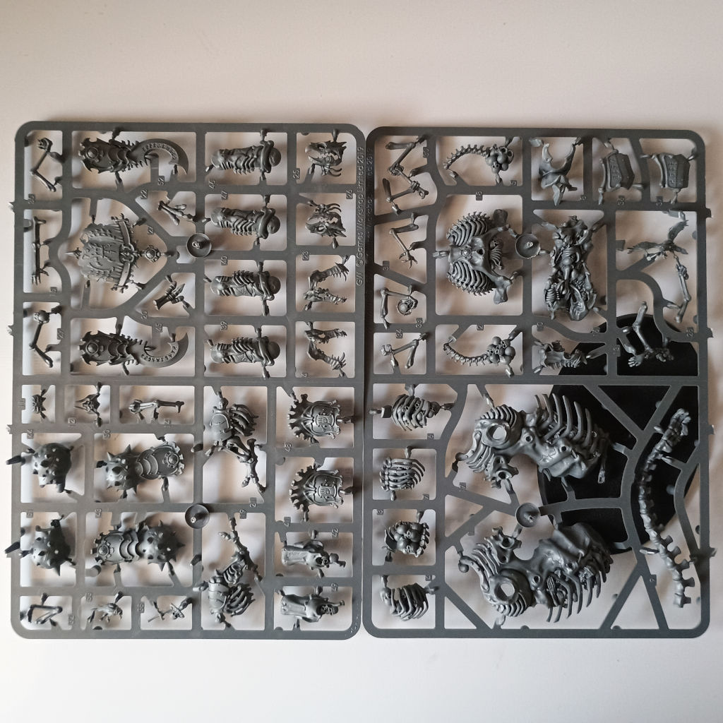 Ossiarch Bonereapers Gothizzar Harvester New on Sprue