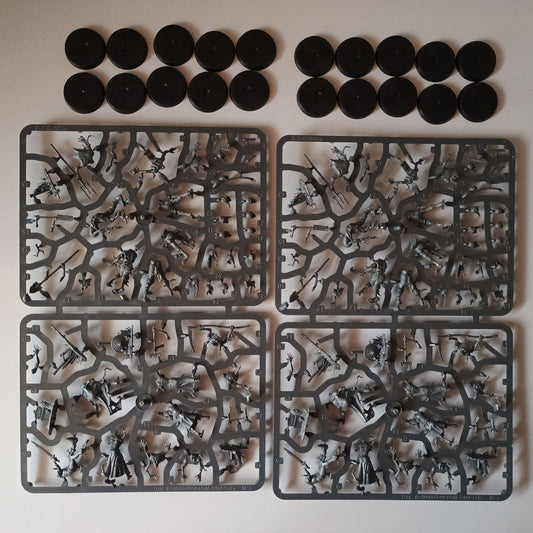 Soulblight Gravelords Deadwalker Zombies x 20 New On Sprue