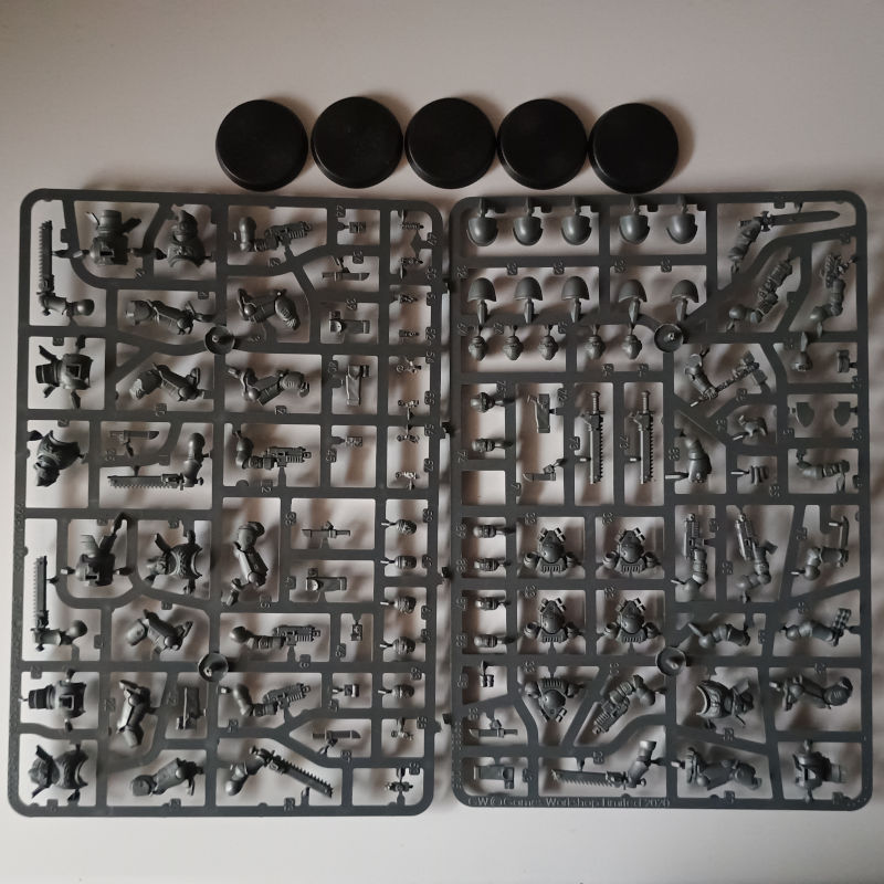 Space Marines Assault Intercessors x 5 New on Sprue FULL KIT