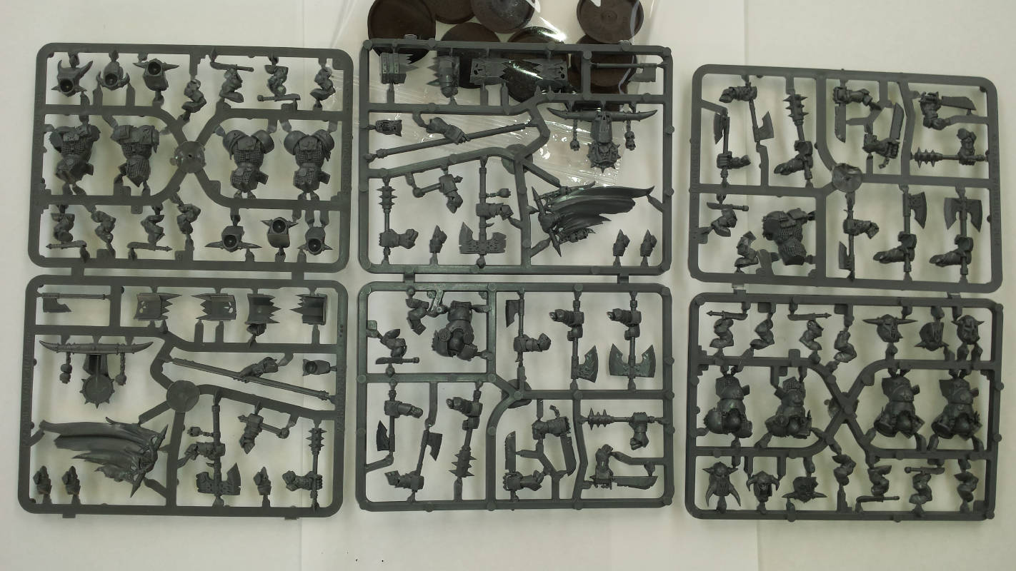 Orruk Warclans Orruk Ardboys x 10 New On Sprue