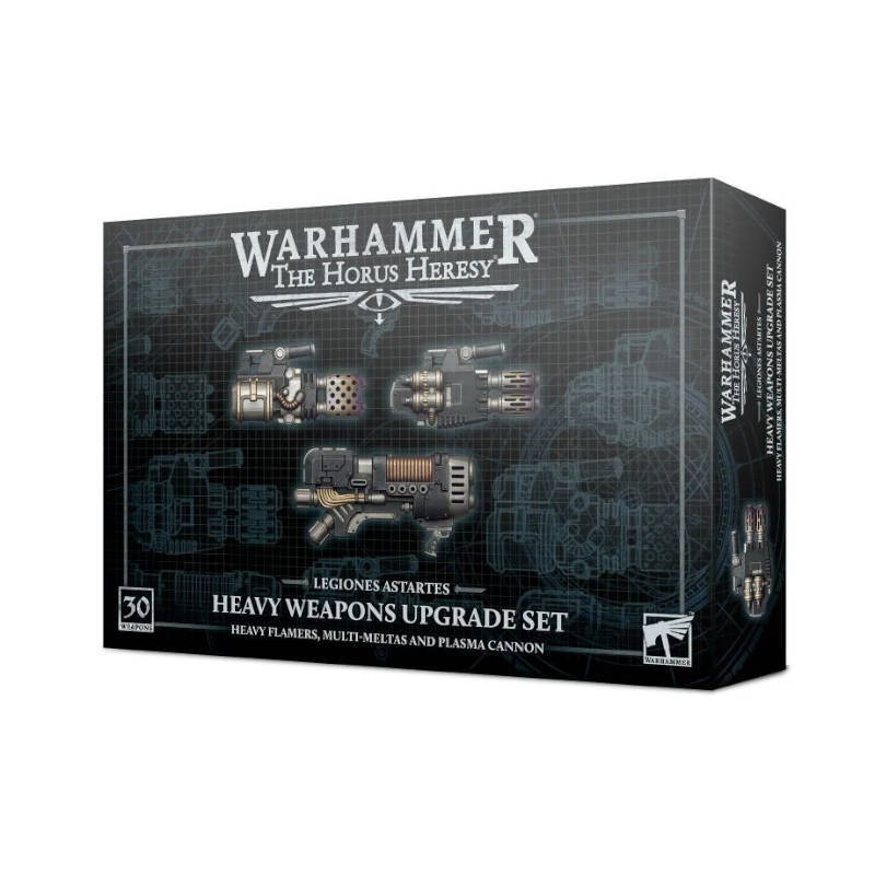 Legiones Astartes Heavy Weapons Upgrade Set – Heavy Flamers, Multi-meltas, and Plasma Cannons