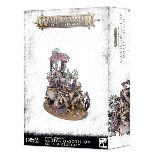 Hedonites of Slaanesh Glutos Orscollion, Lord of Gluttony
