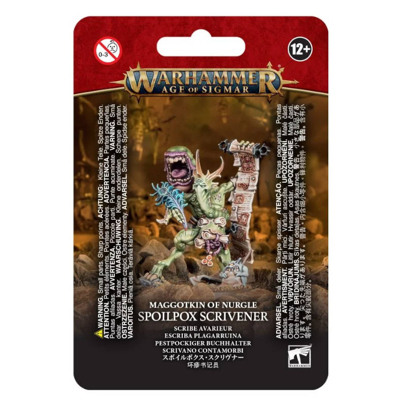 Maggotkin of Nurgle Spoilpox Scrivener