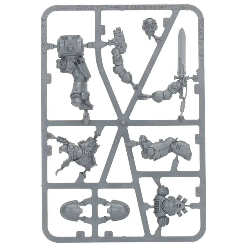 Space Marines Primaris Lieutenant with Power Sword New on Sprue