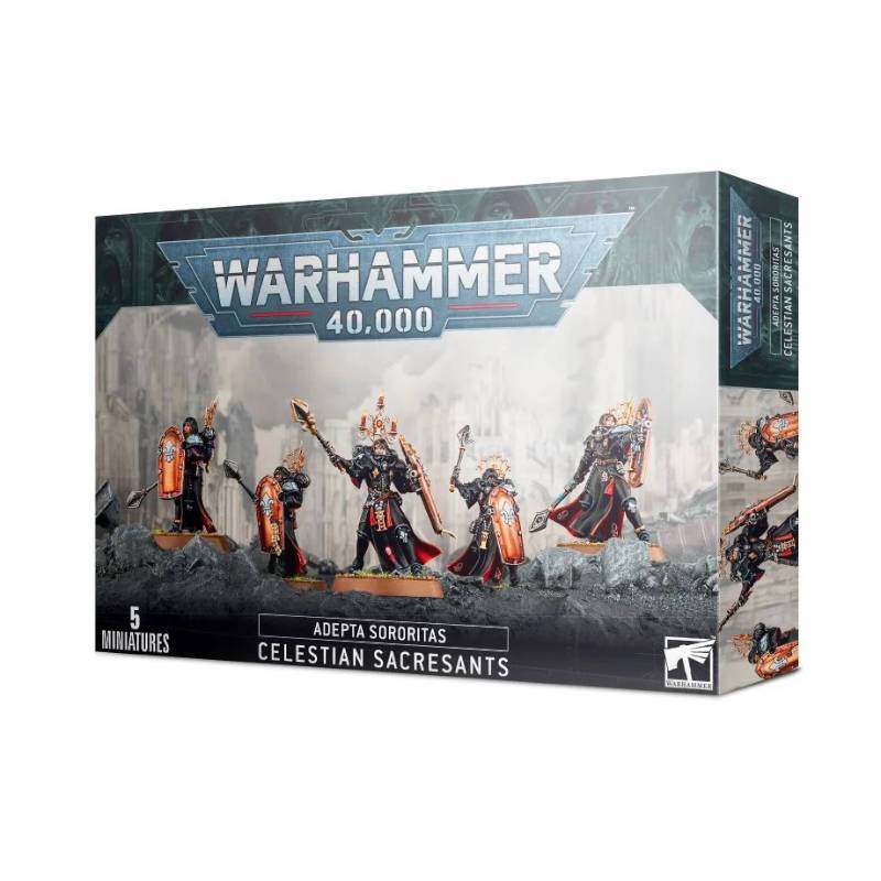 Discount Adepta Sororitas Celestian Sacresants - West Coast Games