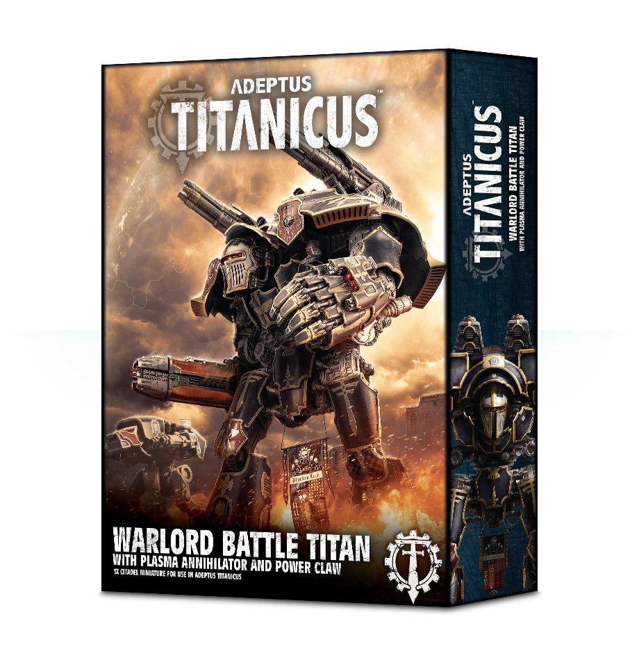 Discount Adeptus Titanicus Warlord Battle Titan with Plasma Annihilator and Power Claw - West Coast Games