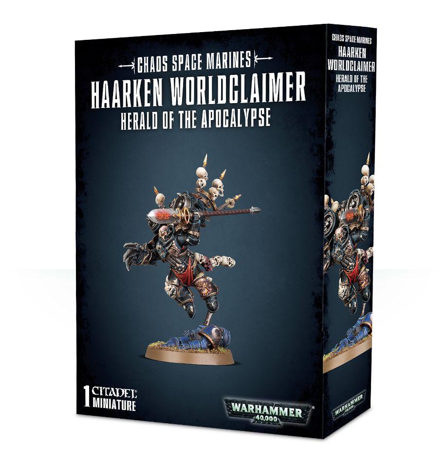 Discount Chaos Space Marines Haarken Worldclaimer, Herald of the Apocalypse - West Coast Games