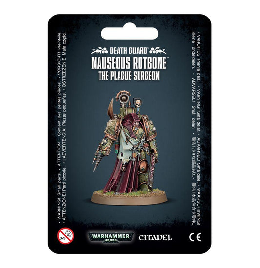 Discount Death Guard Nauseous Rotbone, the Plague Surgeon - West Coast Games