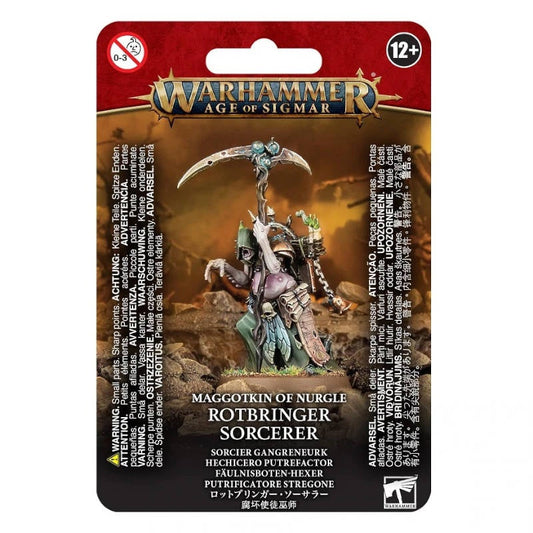 Discount Maggotkin of Nurgle Rotbringer Sorcerer - West Coast Games