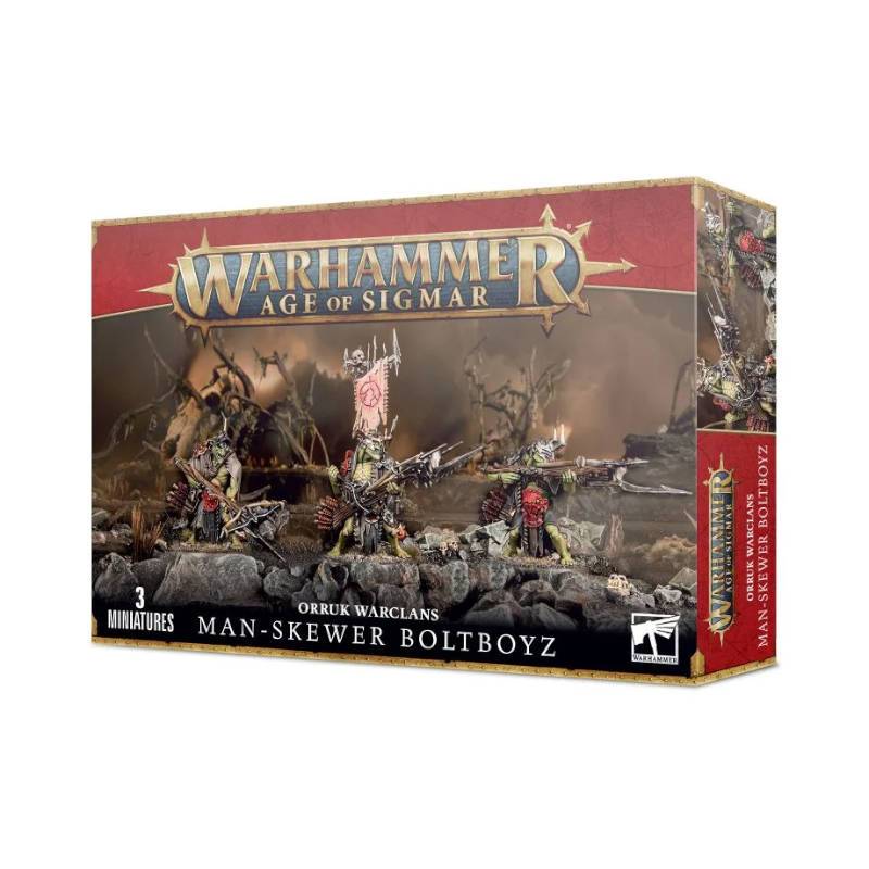 Discount Orruk Warclans Man-skewer Boltboyz - West Coast Games