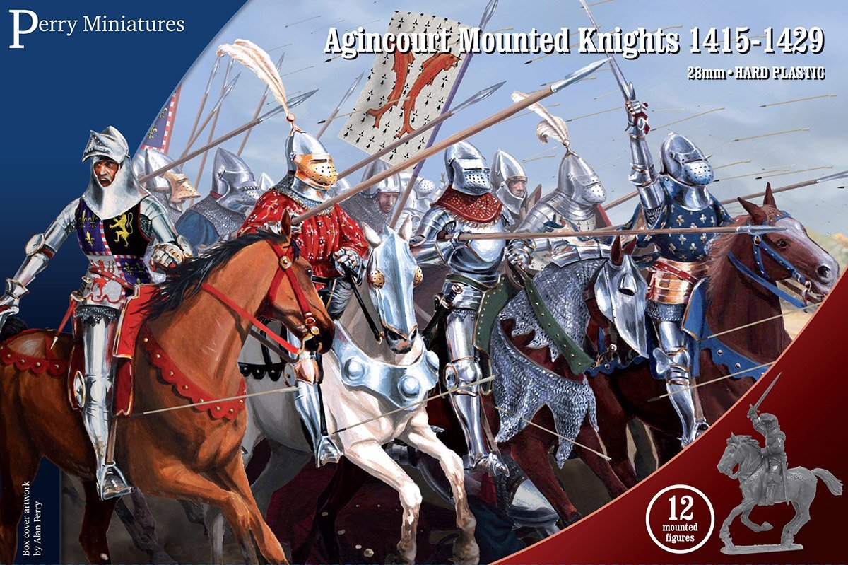 Discount Perry Miniatures Agincourt Mounted Knights 1415-1429 - West Coast Games