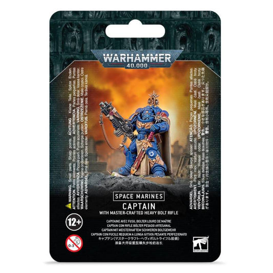 Discount Space Marines Captain with Master-crafted Heavy Bolt Rifle - West Coast Games