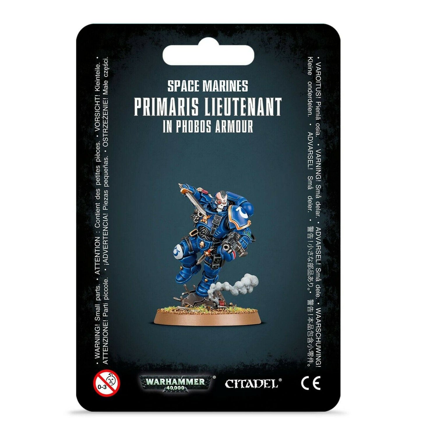 Discount Space Marines Primaris Lieutenant in Phobos Armour - West Coast Games