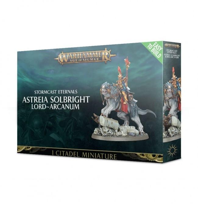 Discount Stormcast Eternals Easy to Build Astreia Solbright, Lord-Arcanum - West Coast Games