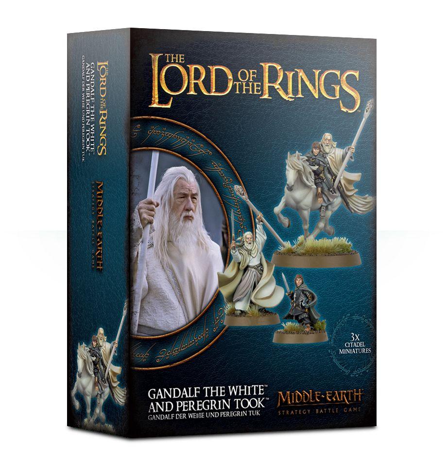 Discount The Lord of the Rings Gandalf the White and Peregrin Took - West Coast Games