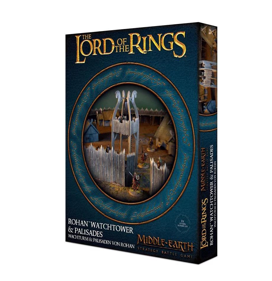 Discount The Lord of the Rings Rohan Watchtower and Palisades - West Coast Games