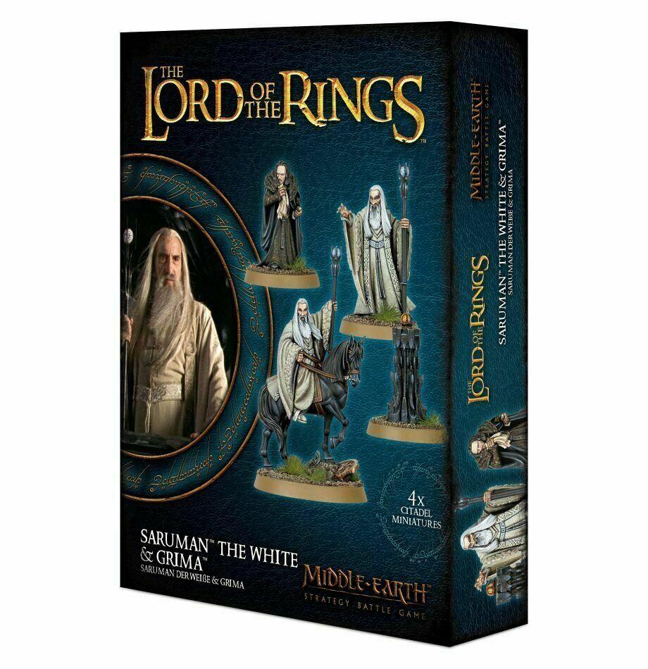 Discount The Lord of the Rings Saruman the White & Grima - West Coast Games