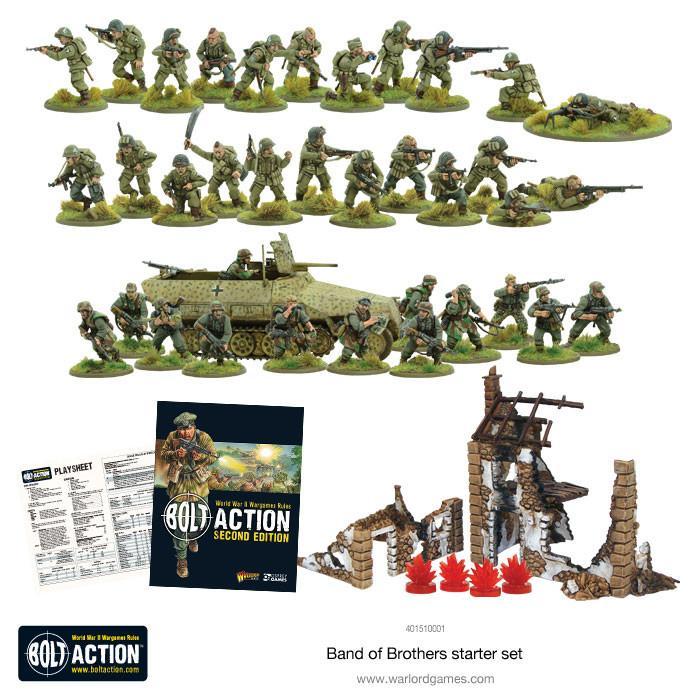 Discount Warlord Games Bolt Action 2 Starter Set "Band of Brothers" - West Coast Games