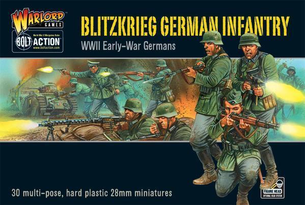Discount Warlord Games Bolt Action Blitzkrieg German Infantry - West Coast Games