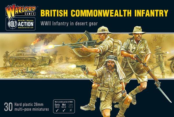 Discount Warlord Games Bolt Action British Commonwealth Infantry - West Coast Games