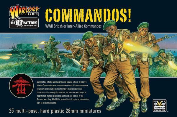 Discount Warlord Games Bolt Action Commandos! - West Coast Games