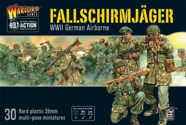 Discount Warlord Games Bolt Action Fallschirmjager - West Coast Games