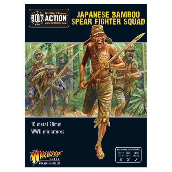 Discount Warlord Games Bolt Action Japanese Bamboo Spear Fighter Squad - West Coast Games