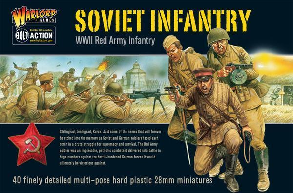 Discount Warlord Games Bolt Action Soviet Infantry - West Coast Games