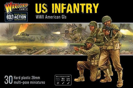 Discount Warlord Games Bolt Action US Infantry WWII American GIs - West Coast Games