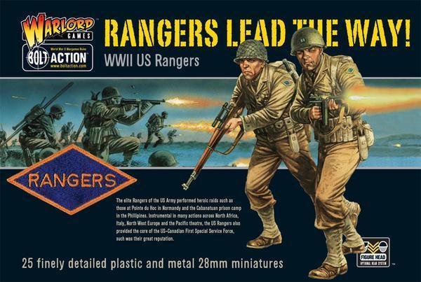 Discount Warlord Games Bolt Action US Rangers Lead the Way - West Coast Games