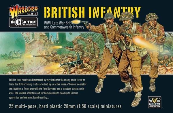 Discount Warlord Games Bolt Action WWII British Infantry Boxed Set - West Coast Games